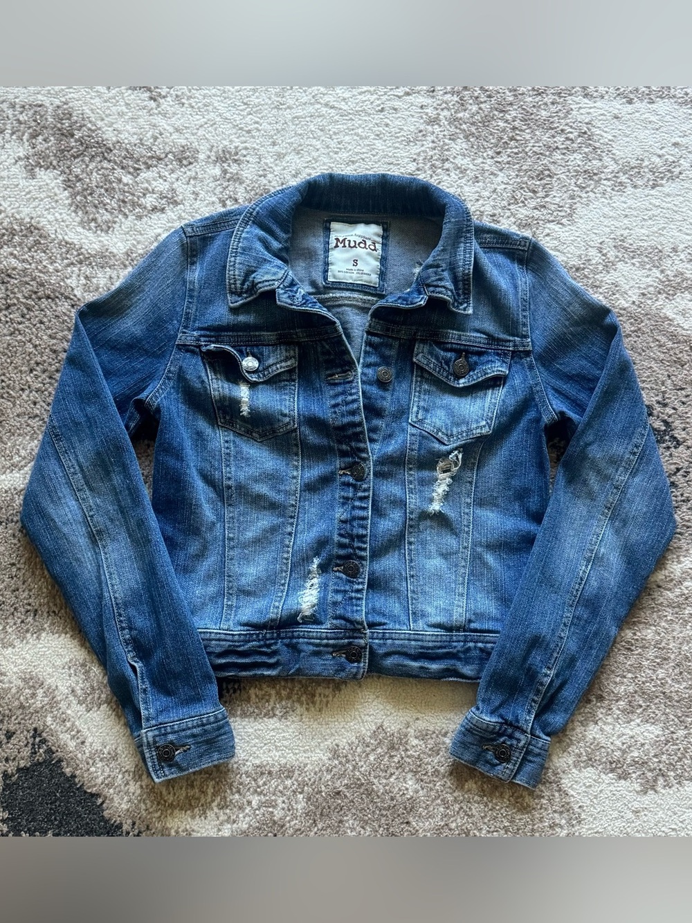 Mudd Y2K Women’s Denim Button Jacket S